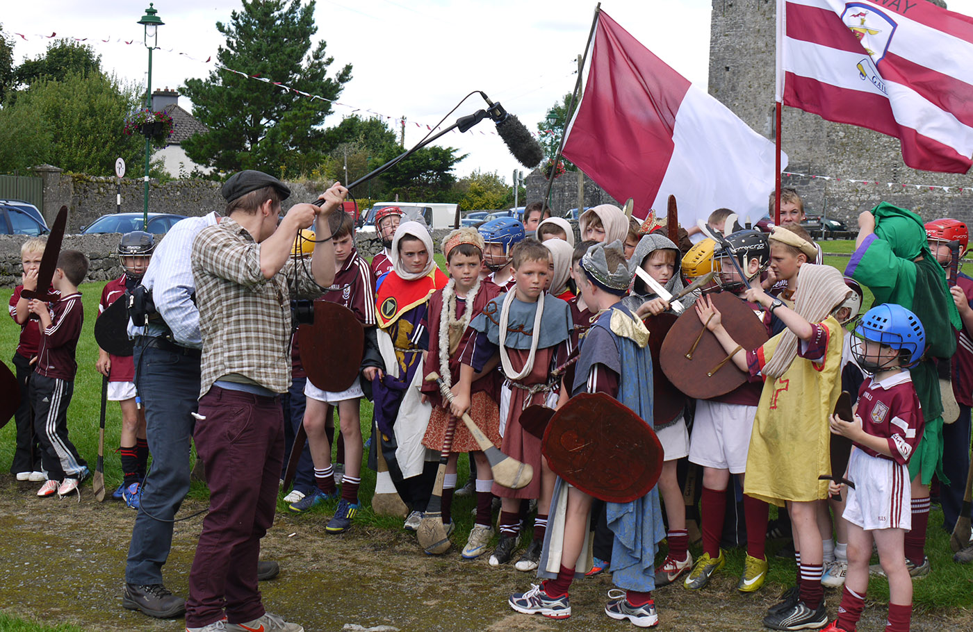 All-Ireland Hurling Final 'Up for the Match' from Athenry Slide background